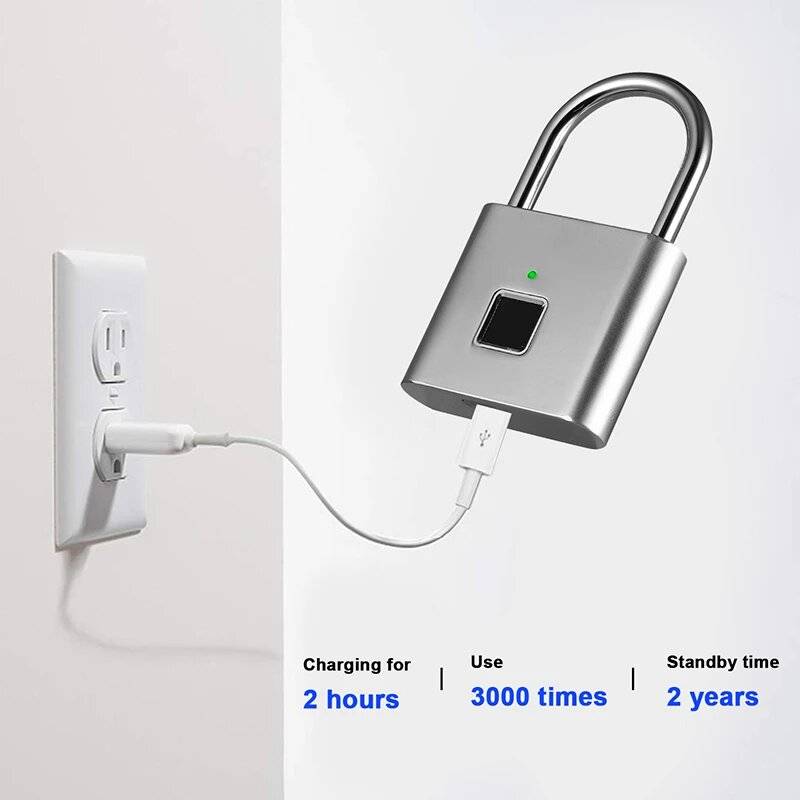 Smart Fingerprint Padlock