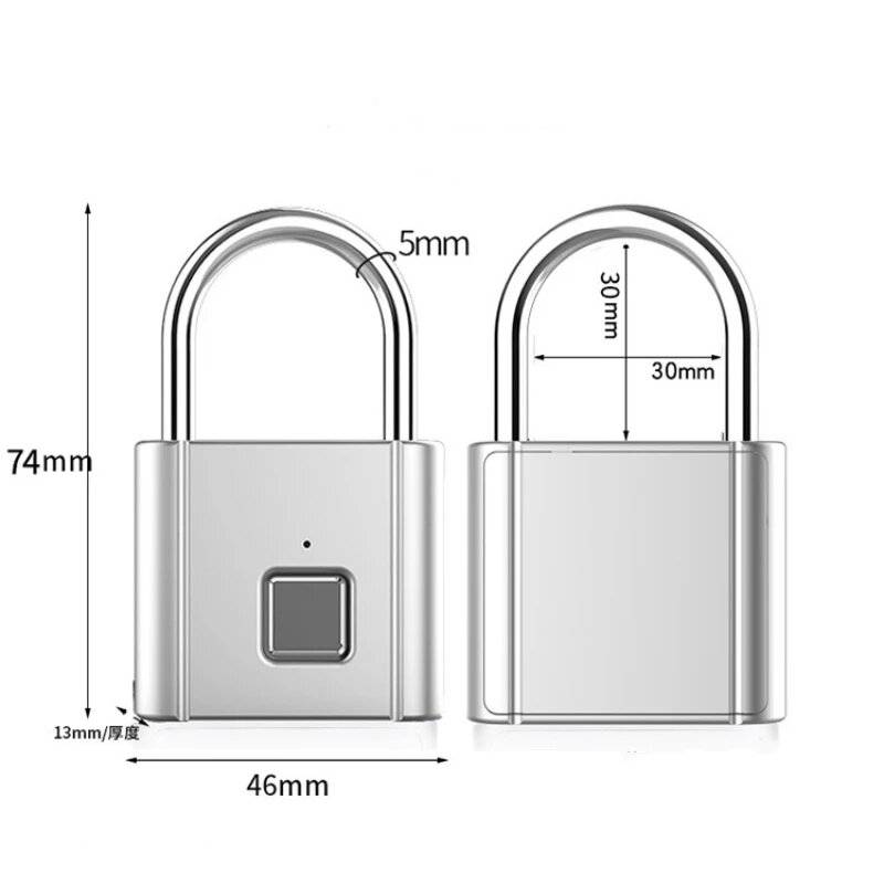 Smart Fingerprint Padlock Supernova eShop Smart Fingerprint Padlock https://supernovaeshop.com