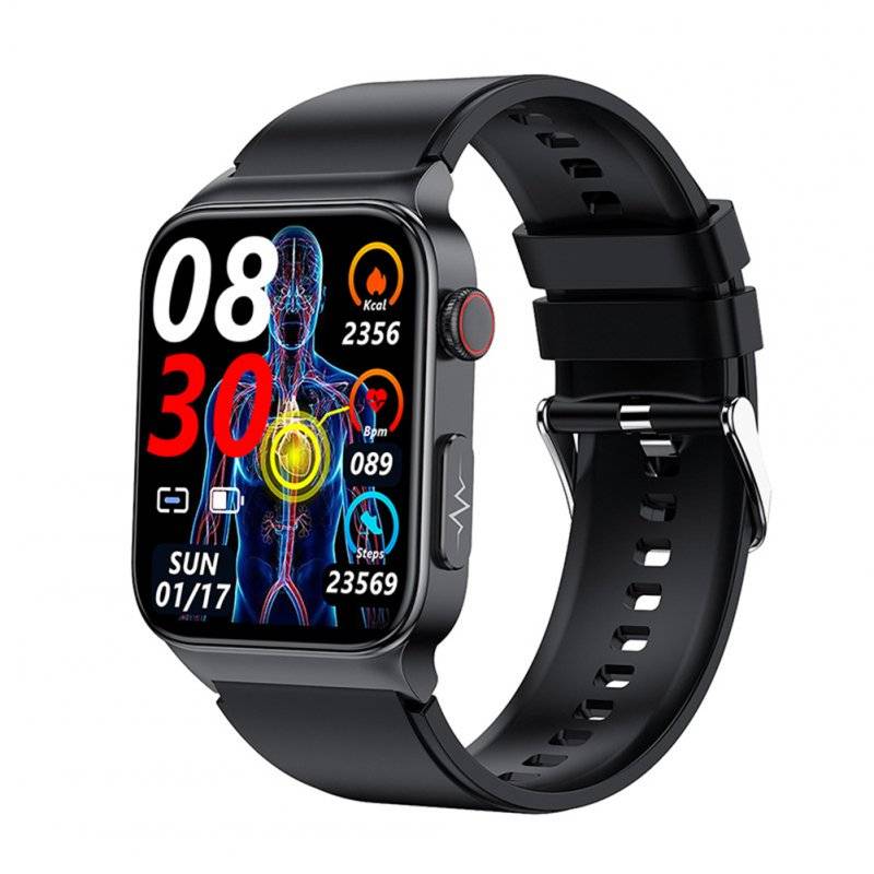 Smart Watch With Blood Glucose Monitor And Electrocardiogram